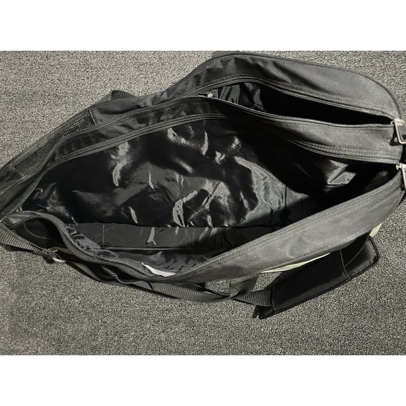 Nike Baseball Bat Bag Black White Swoosh‎ With Handles Storage Carrier - Picture 4 of 14